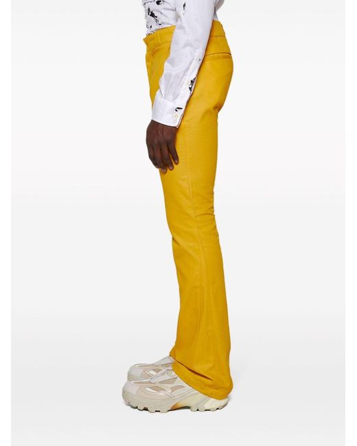 GALLERY DEPT. Yellow La Chino Flares Trousers for men