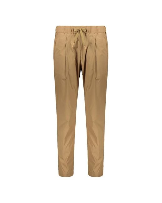 Herno Natural Pantalon À Lien De Resserrage