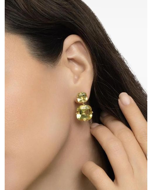 Goshwara Yellow 18Kt Gossip Lemon Quartz Earrings