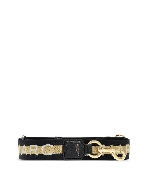 Marc Jacobs White The Logo Thin Webbing Strap