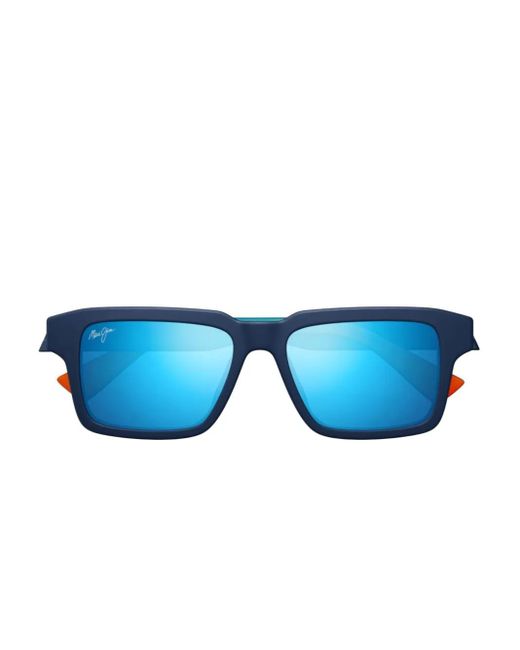 Maui Jim Blue Kahiko Wayfarer-Frame Sunglasses