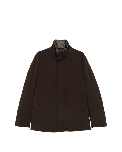 Montecore Black High-Neck Jacket for men