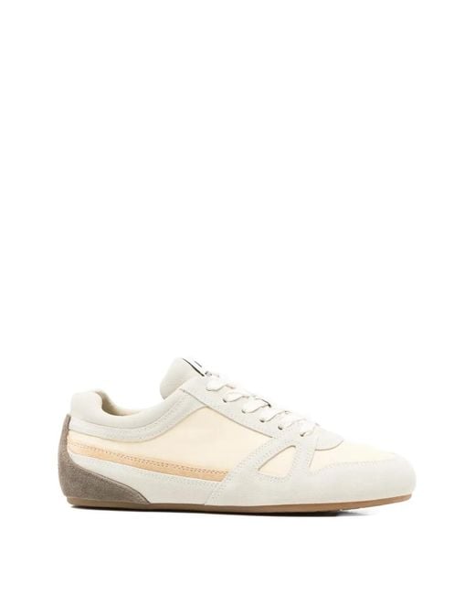 Isabel Marant White Senny Low-Top Sneakers