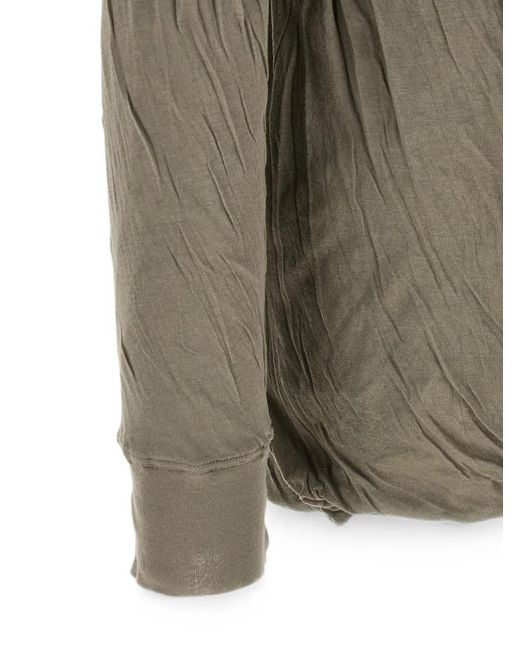 Rick Owens Green Jumbo Double Ls T for men