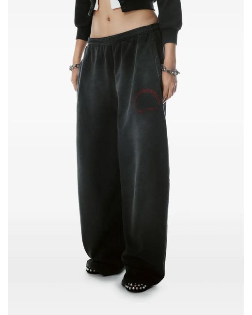 Alexander Wang Blue Graphic Articulated Trousers