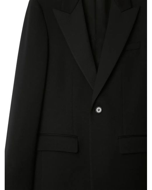 Burberry Black Wool Blazer for men