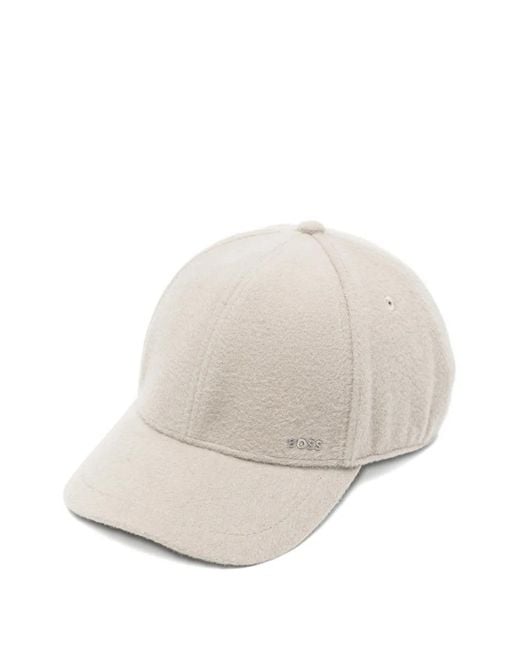 Boss Natural Logo-Detail Baseball Cap for men