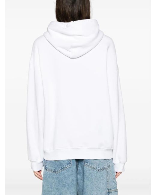 Moschino White Sweatshirt Clothing