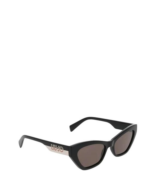Liu Jo Black Cat-Eye Frame Sunglasses