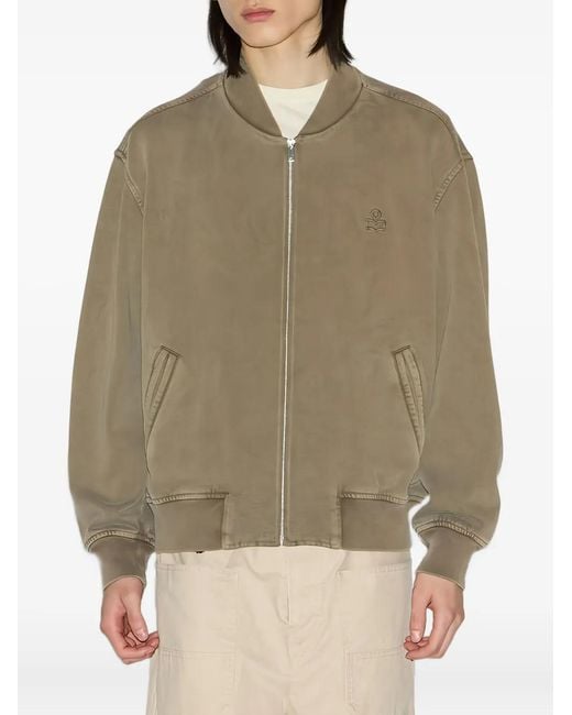 Isabel Marant Natural Marty Bomber Jacket for men