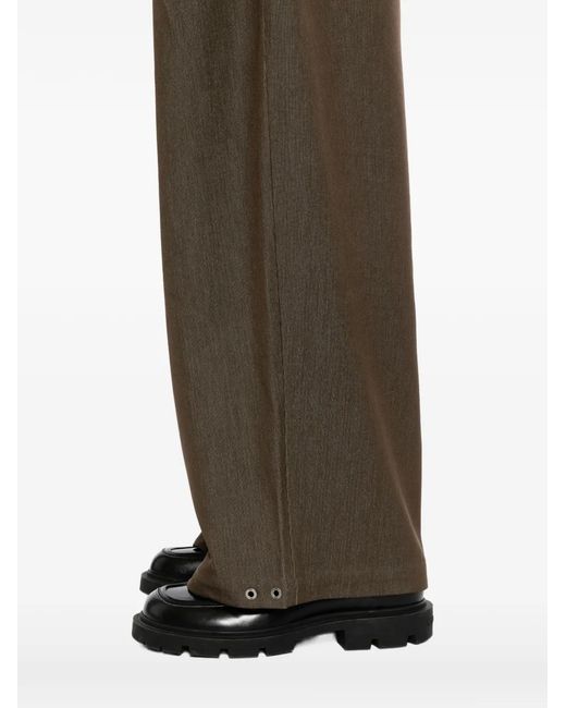 TEAM WANG design Green Reset Wide-Leg Trousers