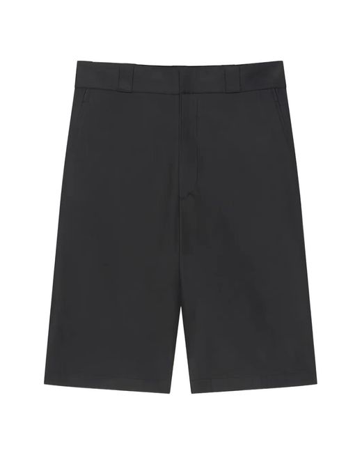 Givenchy Gray Belt-Loops Shorts