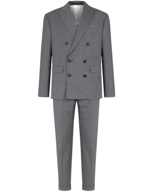 DSquared² Doppelreihiger Wallstreet Anzug in Gray für Herren