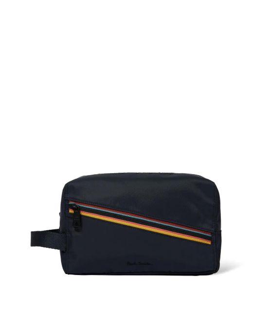 Trousse Da Bagno Con Righe di Paul Smith in Blue da Uomo