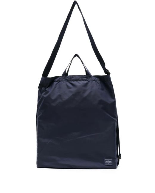 Porter-Yoshida and Co Blue Flex Ripstop Shoulder Bag for men