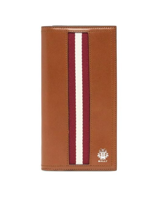 Bally Brown Ray Continental Wallet for men