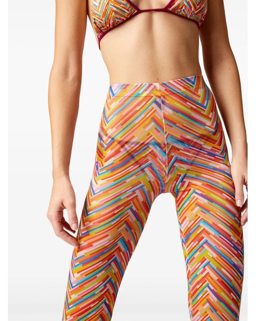 Missoni ジグザグ パンツ Orange