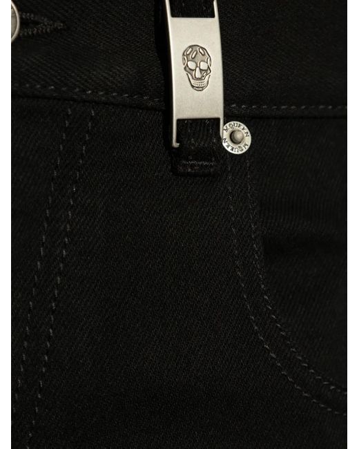 Alexander McQueen Straight Leg Jeans in Black für Herren