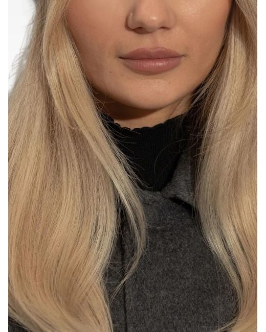 Lisa Yang Gray Brushed Beanie