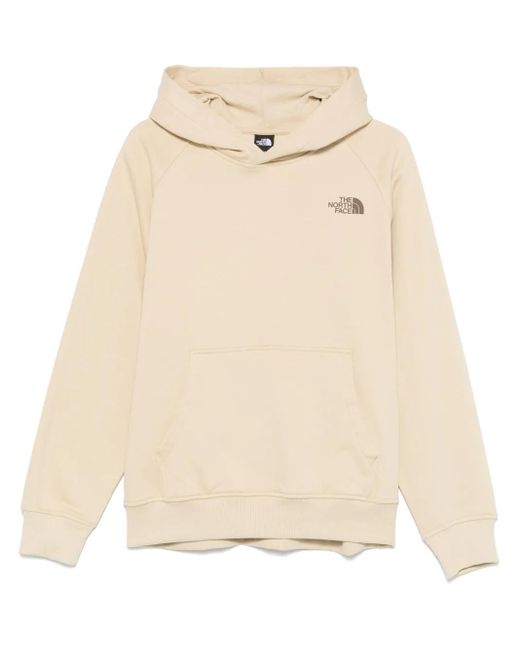 メンズ The North Face Redbox ラグランスリーブ パーカー Natural
