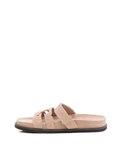 Tory Burch Pink Ines Sport Slide