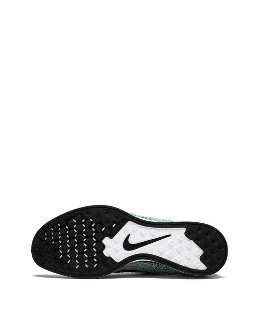 Nike Green Flyknit Racer 2.0' Sneakers