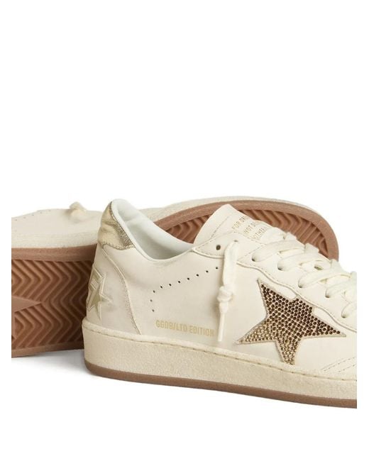 Golden Goose Deluxe Brand White Baskets Ball Star