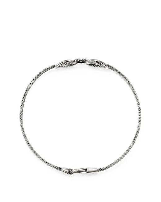 John Hardy White Infinite Love Knot Bracelet