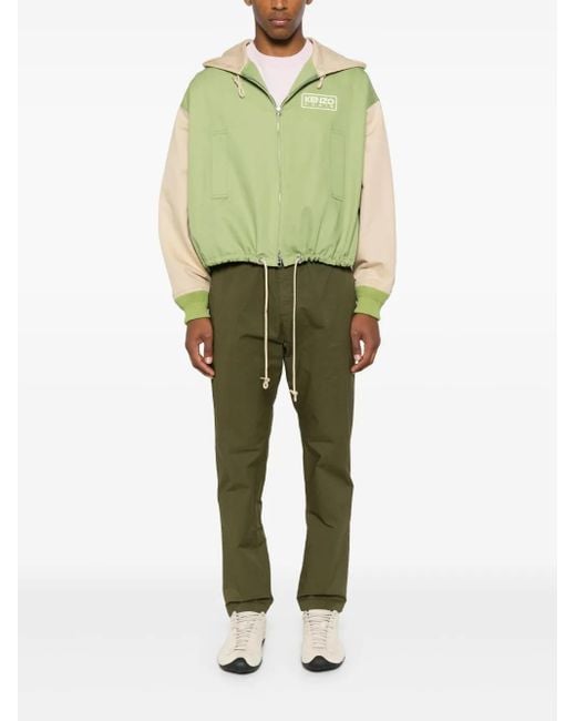 KENZO Green Cotton-Blend Jacket for men
