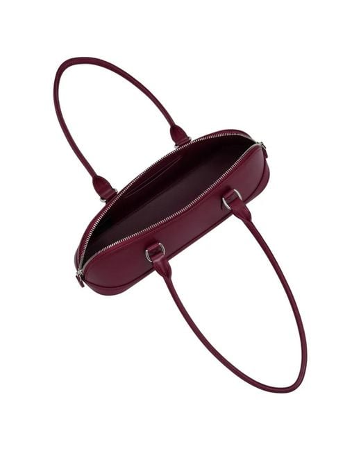 POTAMY Purple Top Handle Shoulder Bag
