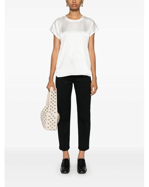 Pinko White Farida Blouse