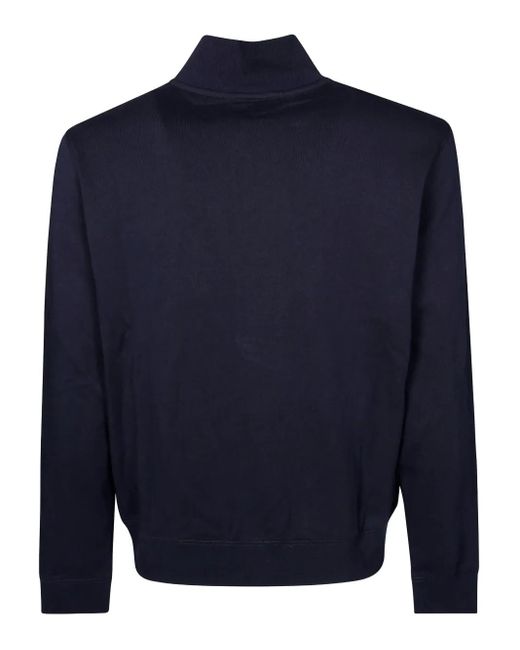 Sun 68 Blue Buttoned Cardigan for men
