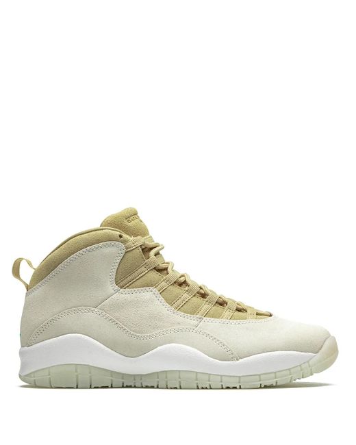 Nike White X Solefly Air 10 Retro Sp Sneakers for men