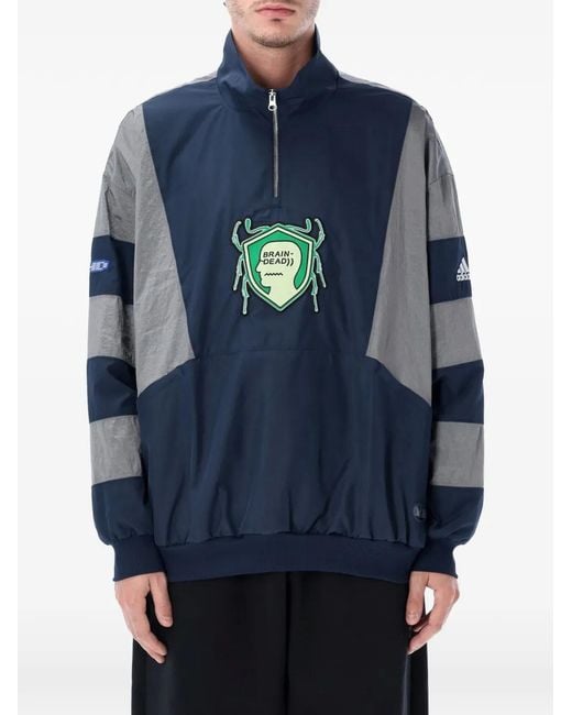 Adidas Blue X Brain Dead Track Top for men