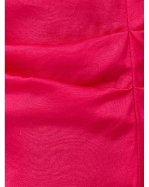 Herskind Red Cross-Back Straps Mini Dress