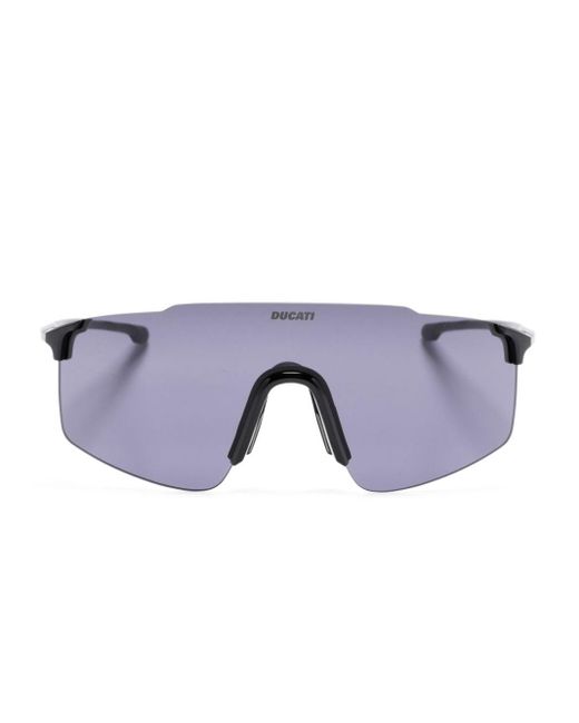 Carrera Blue X Ducati Carduc 033/s Shield-frame Sunglasses for men