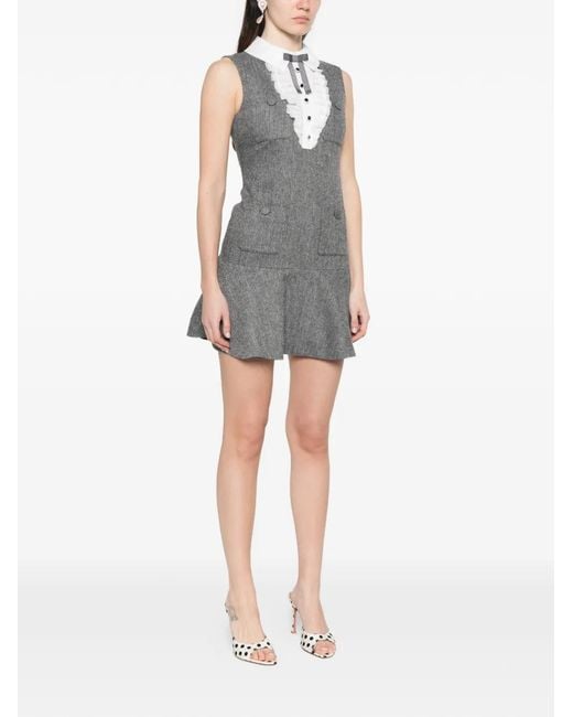 Self-Portrait Gray Dresses