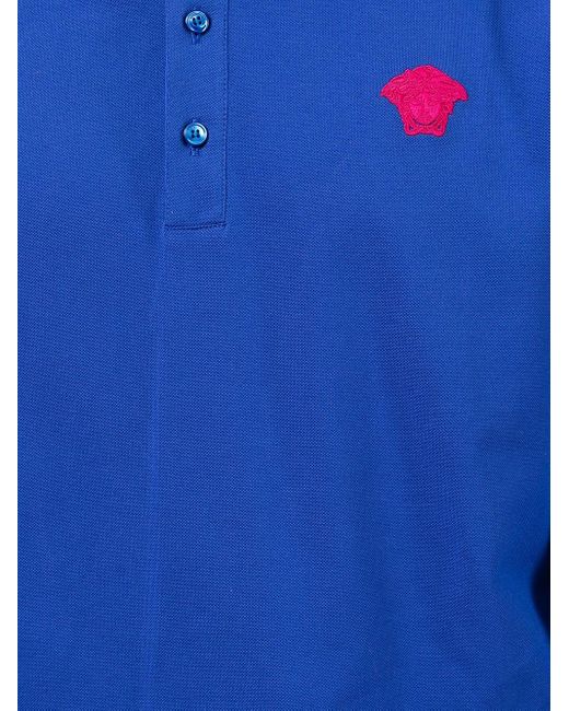 mens versace long sleeve polo