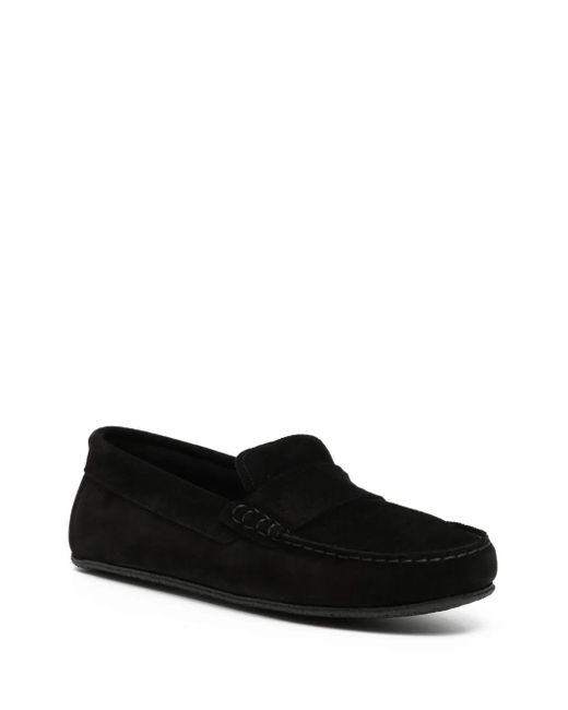 James Perse Black Montecito Moccasins