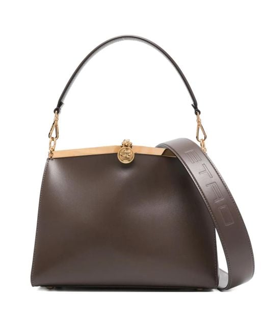 Etro Brown Medium Vela Bag