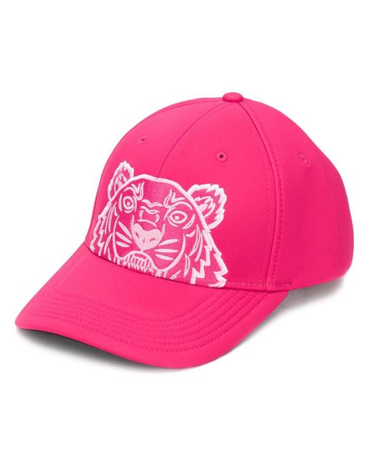 KENZO Pink Tiger Logo Cap