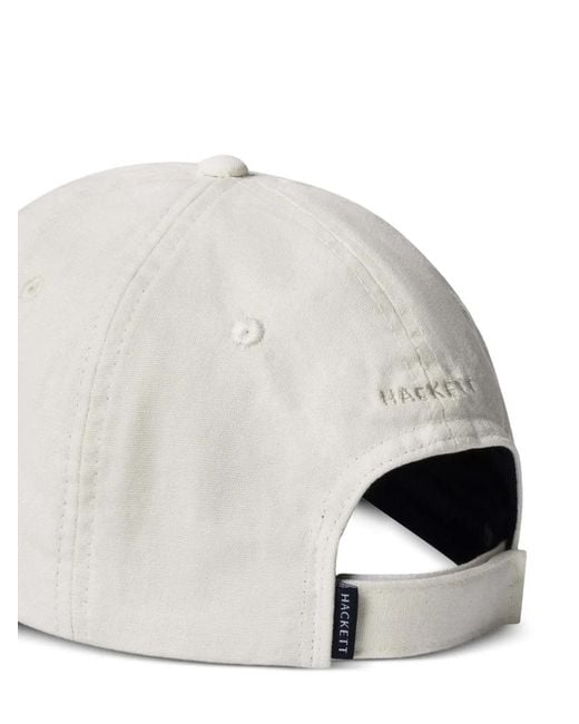 Cappello Da Baseball Washed Brolly di Hackett in White da Uomo
