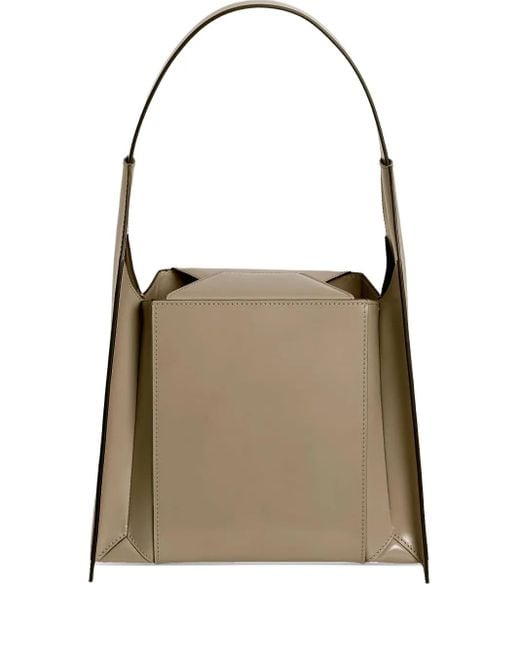Merryl Tielman Angelo レザーハンドバッグ Natural