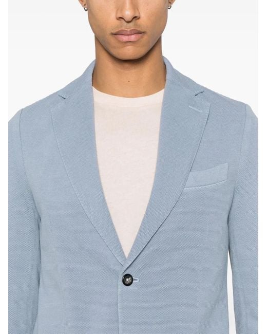 Circolo 1901 Blazer Met Enkele Rij Knopen in het Blue voor heren