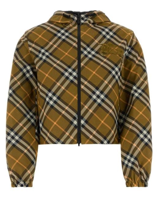 Burberry Metallic Printed Reversible Jacket