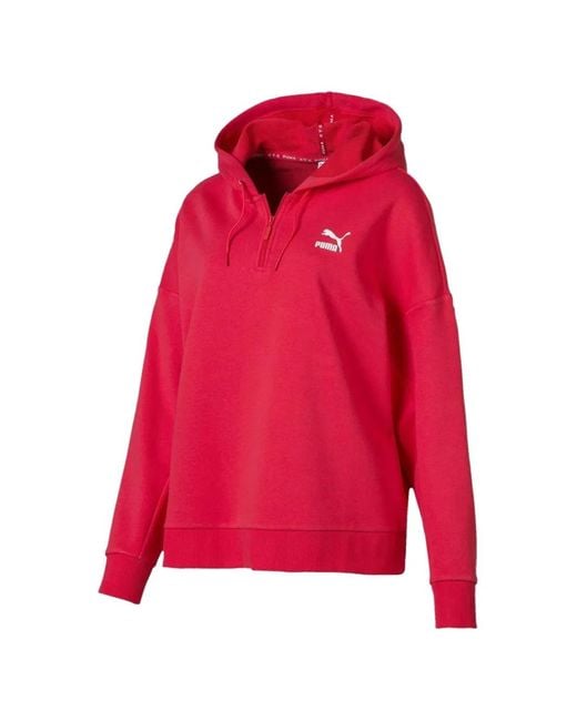 PUMA Red Xtg Halfzip Hoodie