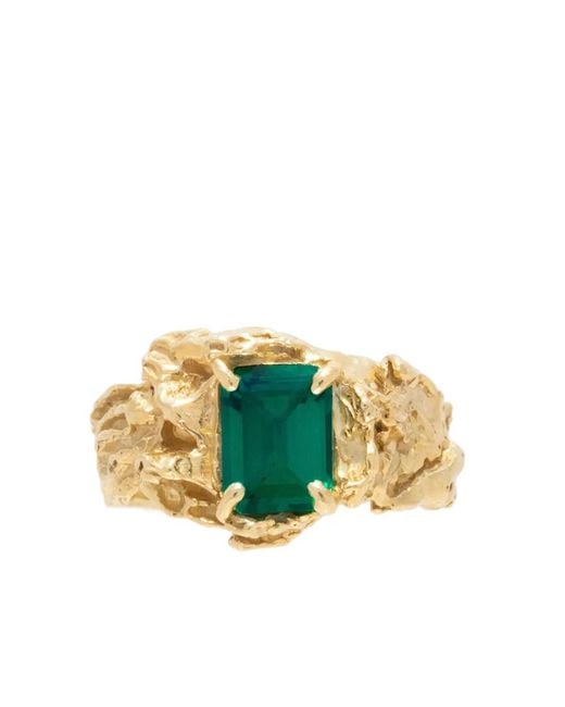 Loveness Lee Metallic Shimeji Rings