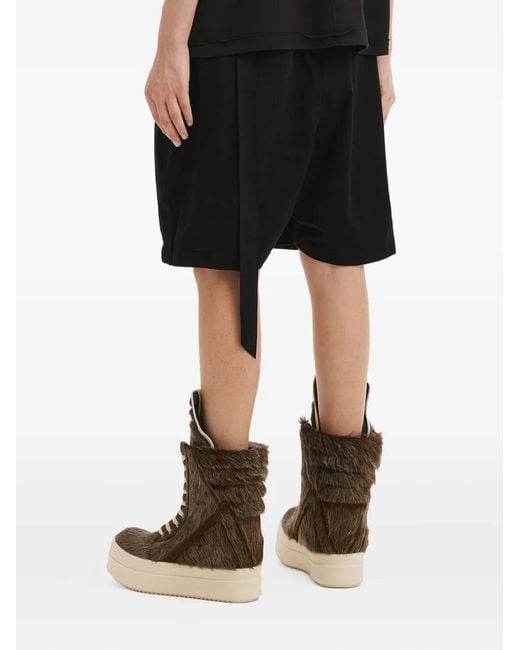 Rick Owens Cargo-Shorts Mit Kordelzug in Black für Herren