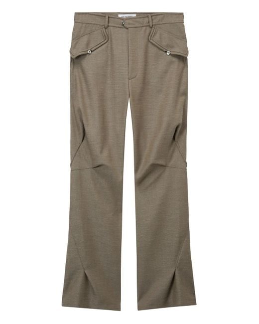 メンズ Kiko Kostadinov フレアパンツ Gray
