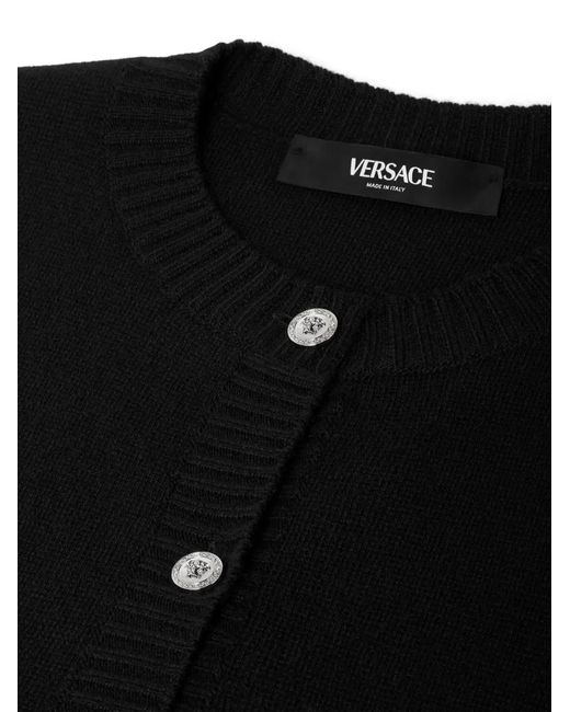 Versace Black Medusa Mini Dress